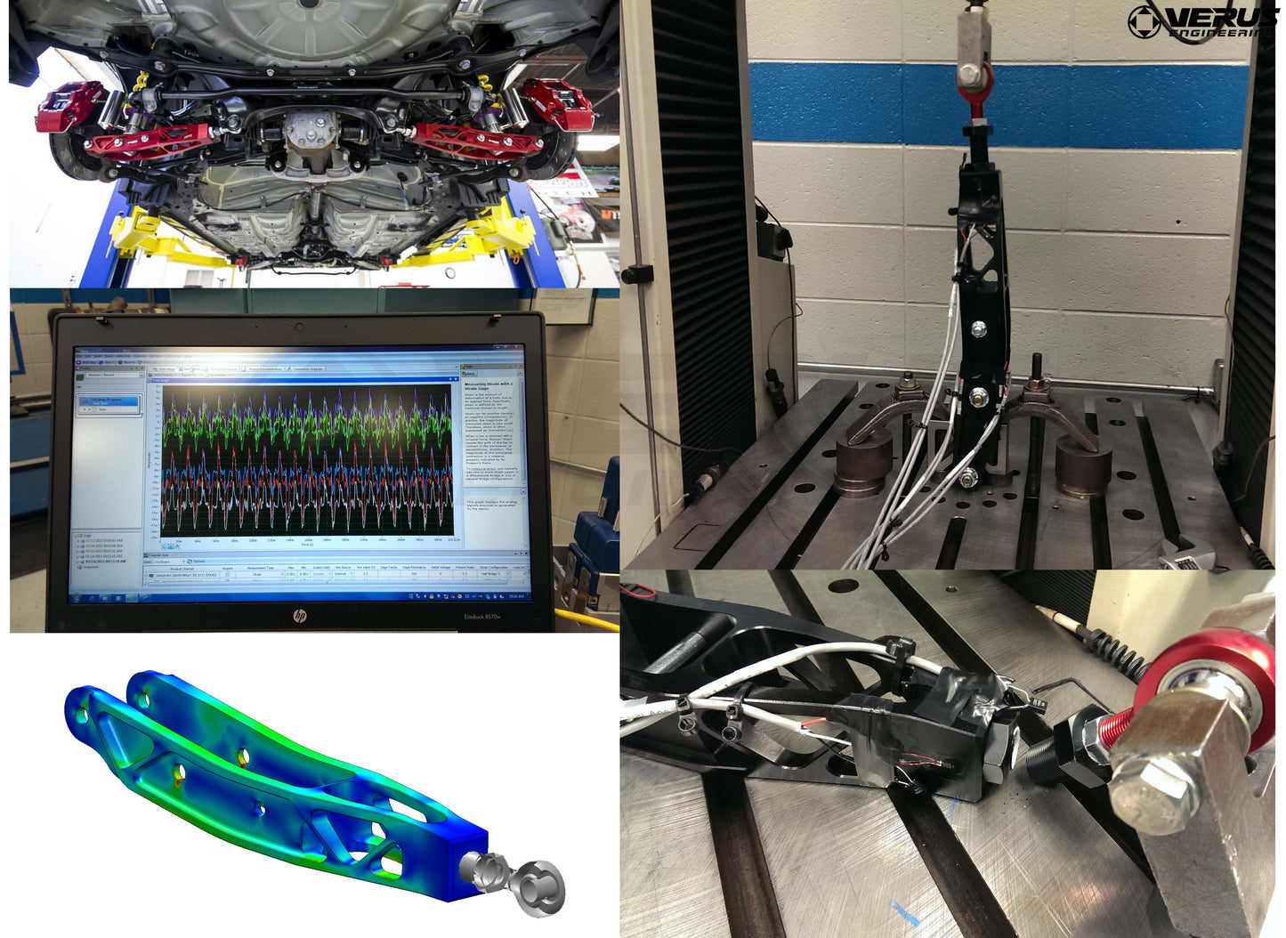 Verus Engineering 7000 Series Rear LCA Kit - Subaru WRX/STI (2008+), BRZ/FRS/GT86/GR86 (2013+)