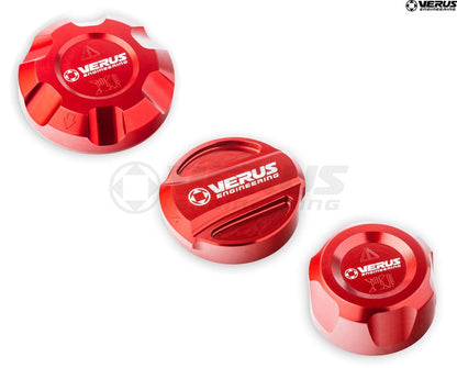 Engine Bay Fluid Cap Kit - Mk5 Toyota Supra
