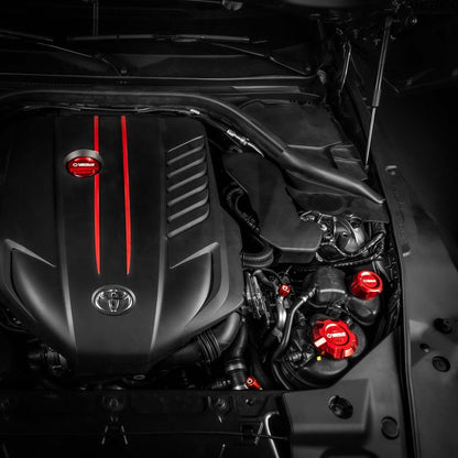 Engine Bay Fluid Cap Kit - Mk5 Toyota Supra